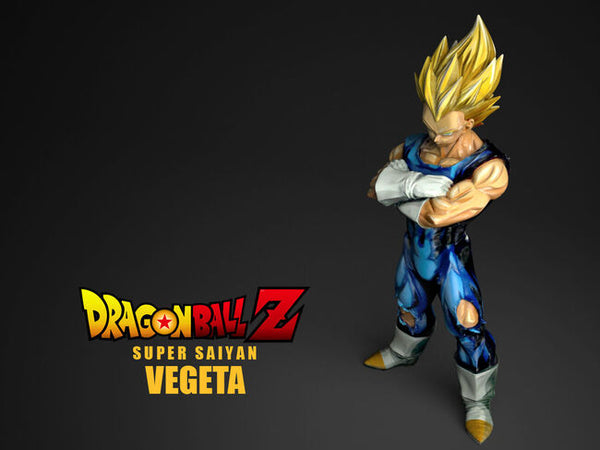 Super Saiyan Vegeta 3D Model Ready to Print