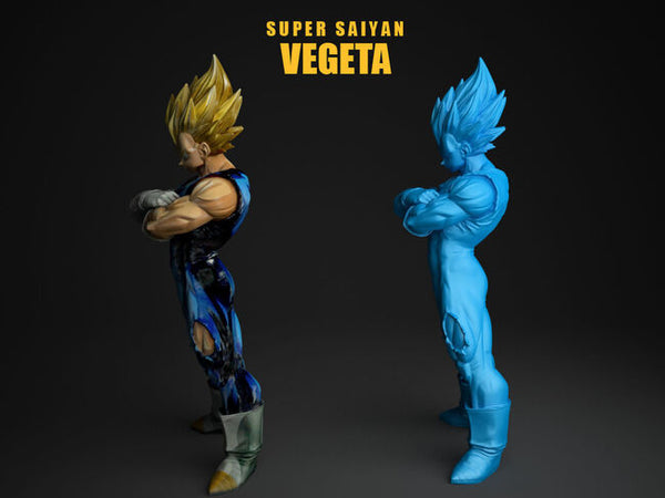 Super Saiyan Vegeta 3D Model Ready to Print