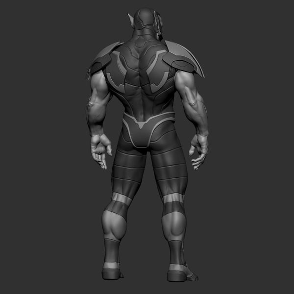 Super Skrull Figurines 3D Model Ready to Print