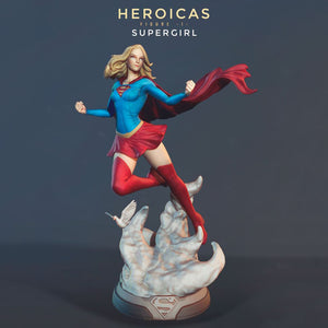 Supergirl Figure Dc Comic 3D Model Ready to Print