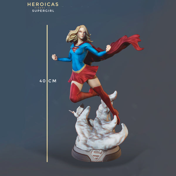 Supergirl Figure Dc Comic 3D Model Ready to Print