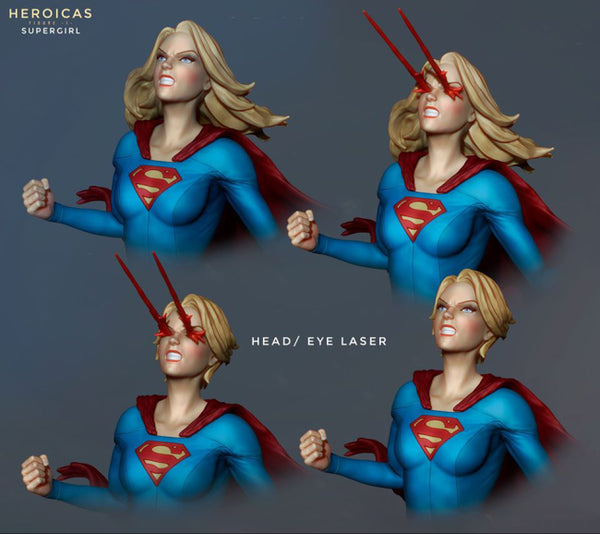 Supergirl Figure Dc Comic 3D Model Ready to Print