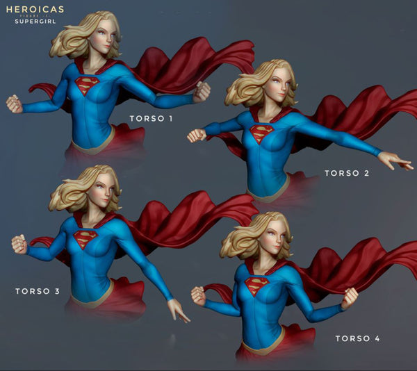 Supergirl Figure Dc Comic 3D Model Ready to Print