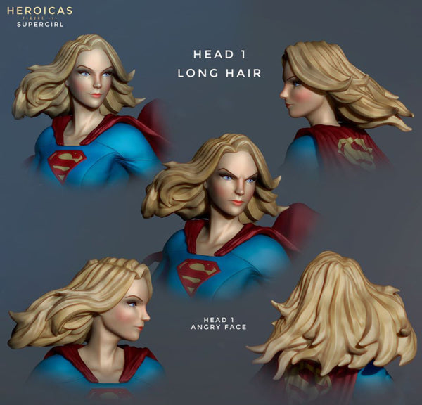 Supergirl Figure Dc Comic 3D Model Ready to Print