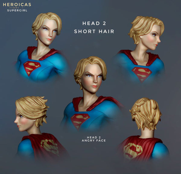 Supergirl Figure Dc Comic 3D Model Ready to Print