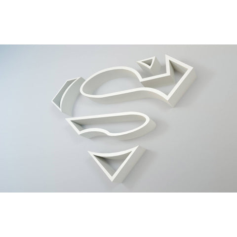Superman Shelves 3D Model Ready to Print
