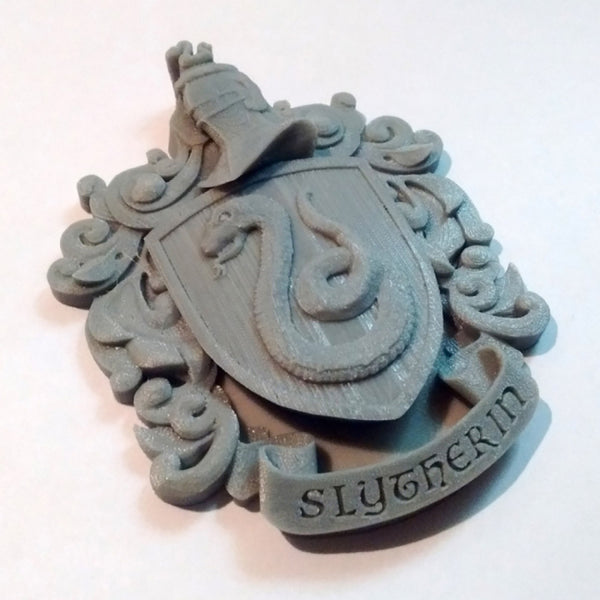 Syltherin Coat of Arms WallDesk Display - Harry Potter 3D Model Ready to Print