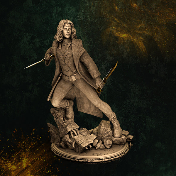 Sylvie Statue 3D Model Ready to Print