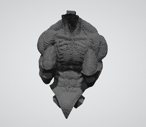 Symbiote Spiderman 3D Model Ready to Print
