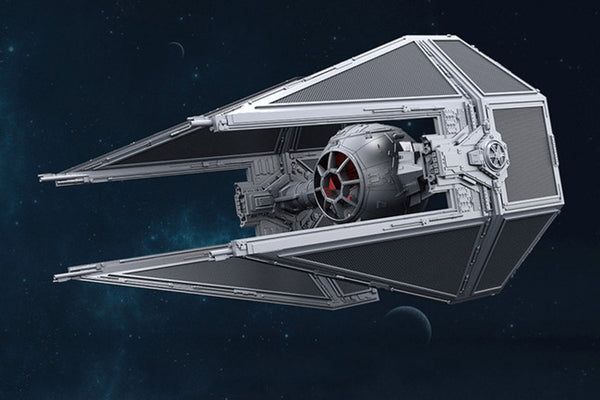 TIE Interceptor - Star Wars 3D Model Ready to Print