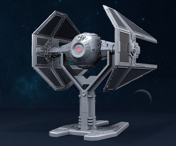 TIE Interceptor - Star Wars 3D Model Ready to Print