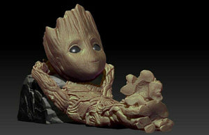 Teen Groot 3D Model Ready to Print STL