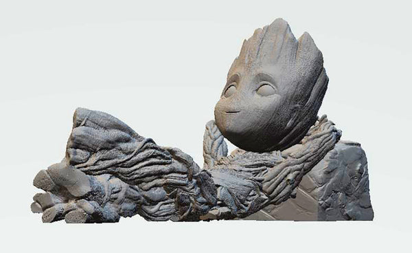 Teen Groot 3D Model Ready to Print STL
