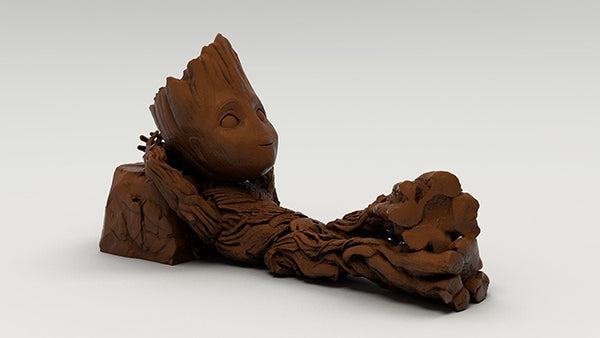 Teen Groot 3D Model Ready to Print STL
