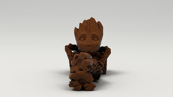 Teen Groot 3D Model Ready to Print STL