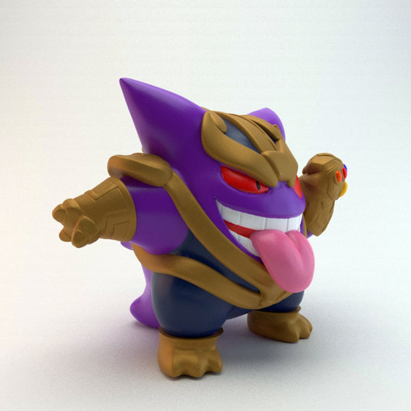 Thangar Thanos Gengar 3D Model Ready to Print