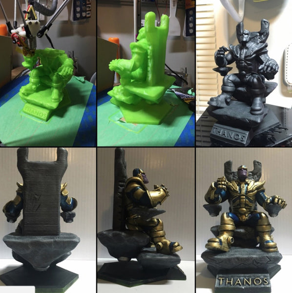 Thanos Figurine 3D Model Ready to Print