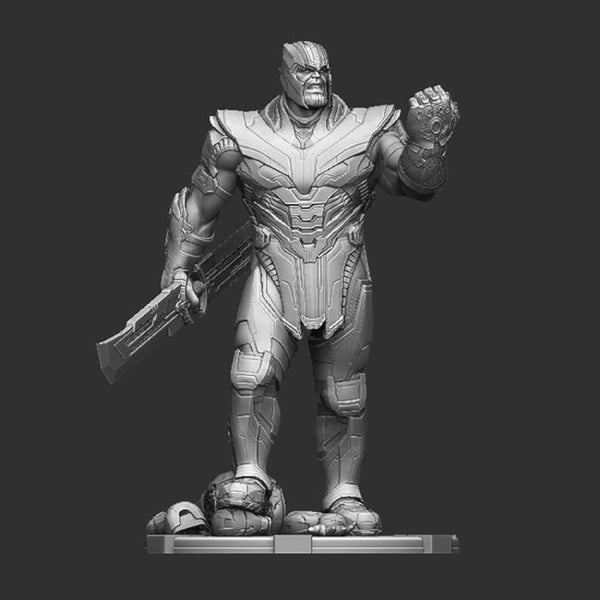 Thanos Avengers Endgame Figurines 3D Model Ready to Print