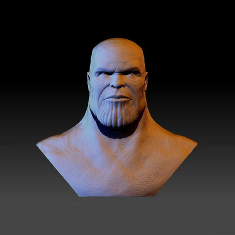 Thanos Bust 3D Model Ready to Print