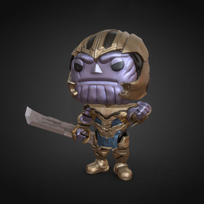 Thanos Chibi 3D Model Ready to Print