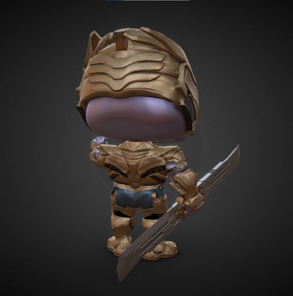 Thanos Chibi 3D Model Ready to Print