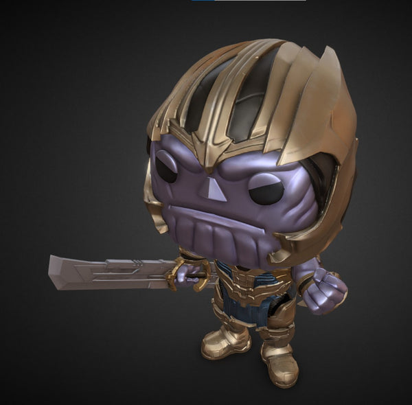 Thanos Chibi 3D Model Ready to Print