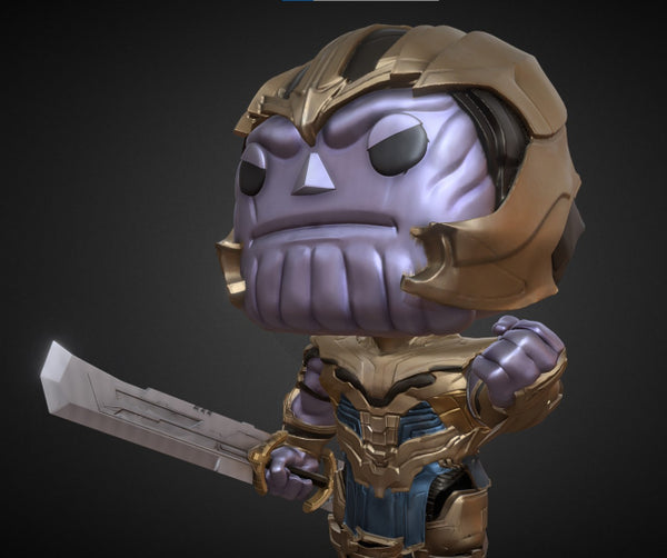 Thanos Chibi 3D Model Ready to Print