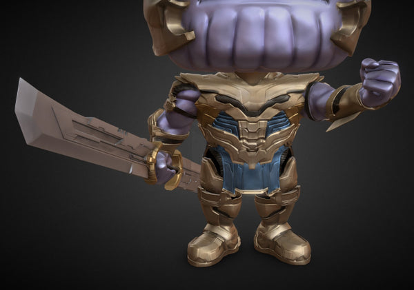 Thanos Chibi 3D Model Ready to Print