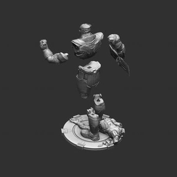 Thanos Endgame Figurines 3D Model Ready to Print