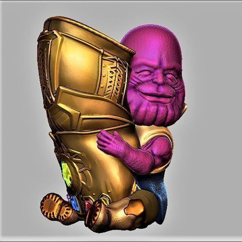 Thanos Flower Pot 3D Model Ready to Print