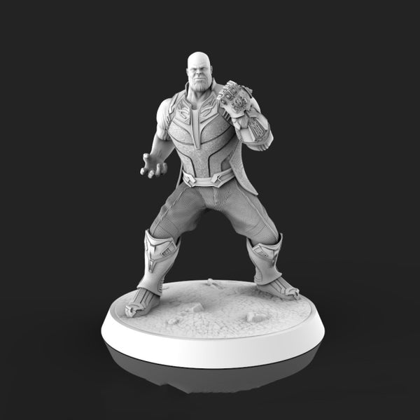 Thanos Infinity War Figurines 3D Model Ready to Print