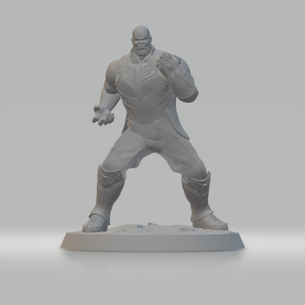 Thanos Infinity War Figurines 3D Model Ready to Print