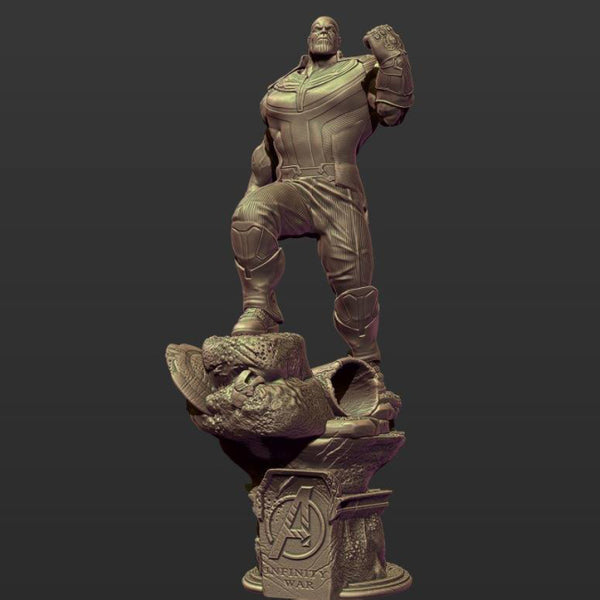 Thanos Infinitywar Figurines 3D Model Ready to Print