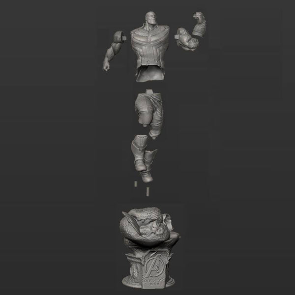 Thanos Infinitywar Figurines 3D Model Ready to Print