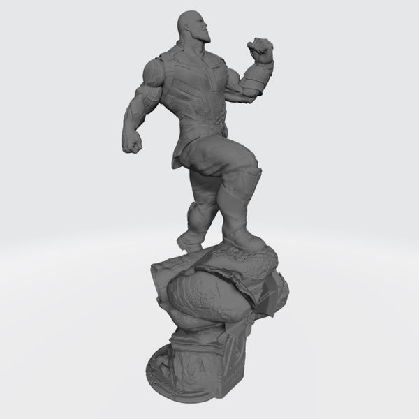 Thanos Infinitywar Figurines 3D Model Ready to Print