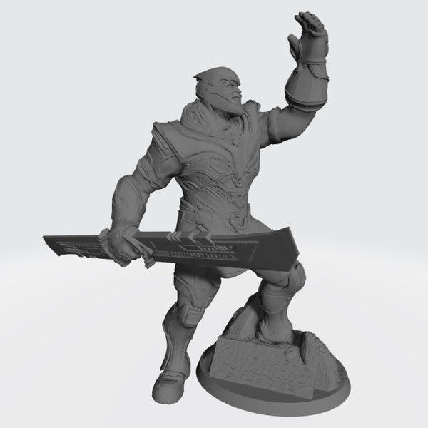 Thanos Marvel Figurines 3D Model Ready to Print