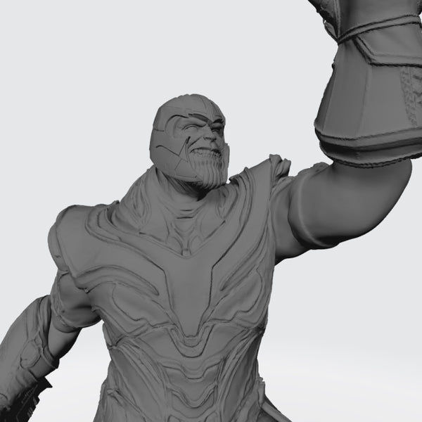 Thanos Marvel Figurines 3D Model Ready to Print