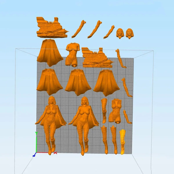 The Boys Stormfront Figures 180mm 3D Model Ready to Print