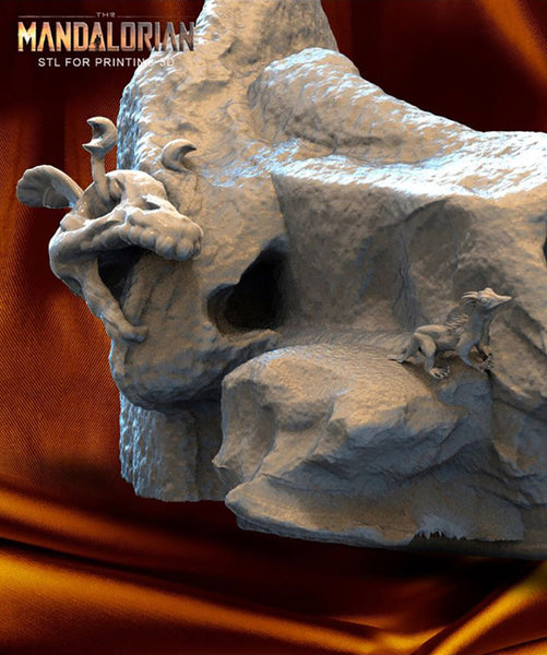 The Mandalorian and Baby Yoda 3D Model Ready to Print