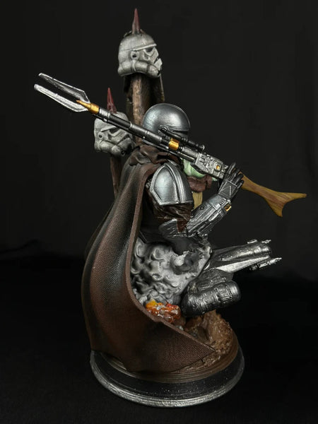 The Mandalorian and Grogu 3D Model Ready to Print