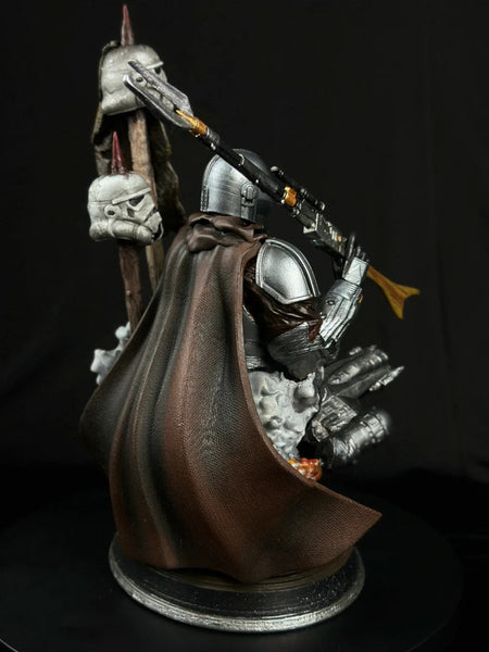 The Mandalorian and Grogu 3D Model Ready to Print
