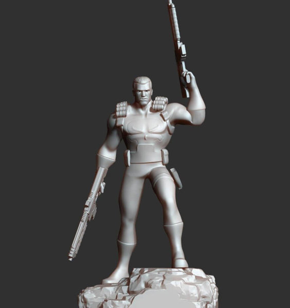 The Punisher 3D Model Ready to Print