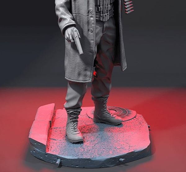 The Punisher Figurines 3D Model Ready to Print