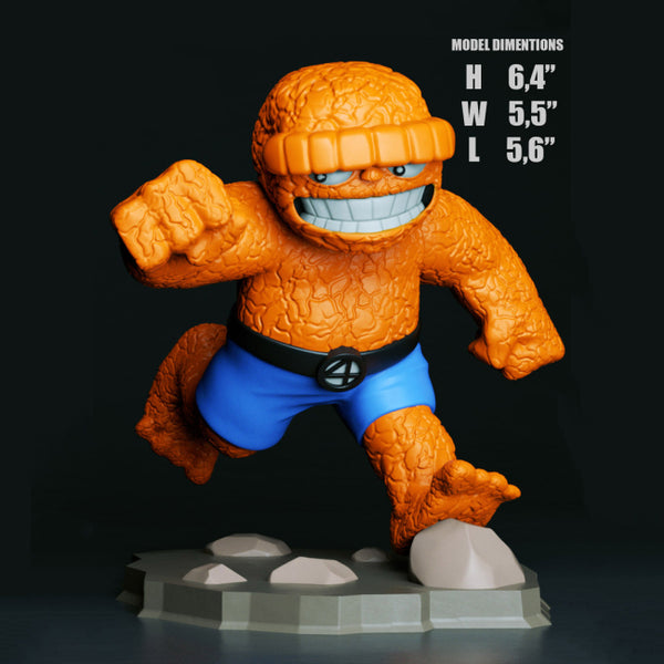 The Thing Chibi 3D Model Ready to Print