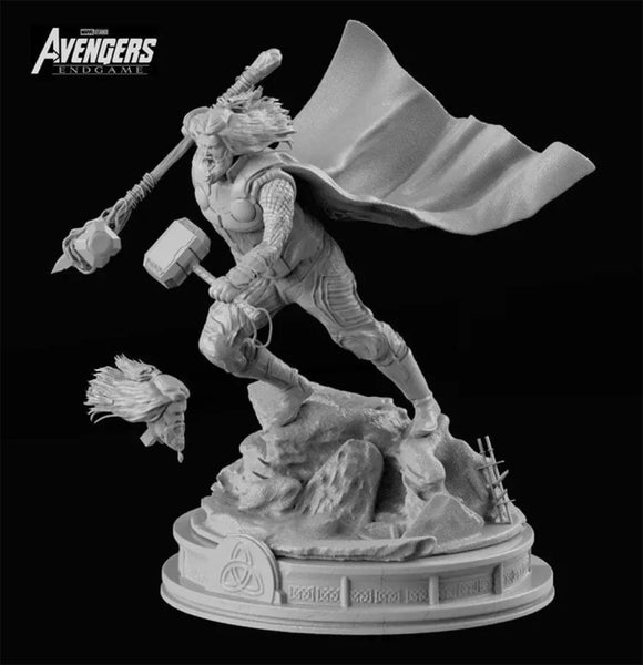 Thor End Game Figurines 3D Model Ready to Print