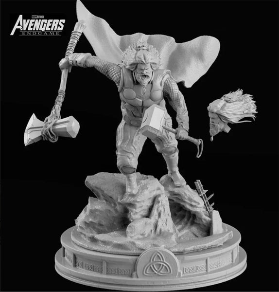 Thor End Game Figurines 3D Model Ready to Print