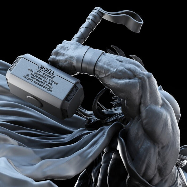 Thor Figurines 3D Model Ready to Print