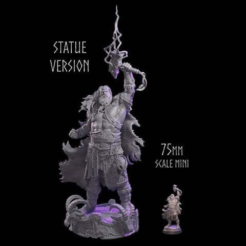 Thor God Of Thunder 3D Model Ready to Print