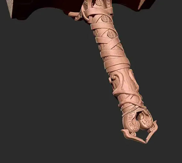 Thor God of War Mjolnir 3D Model Ready to Print