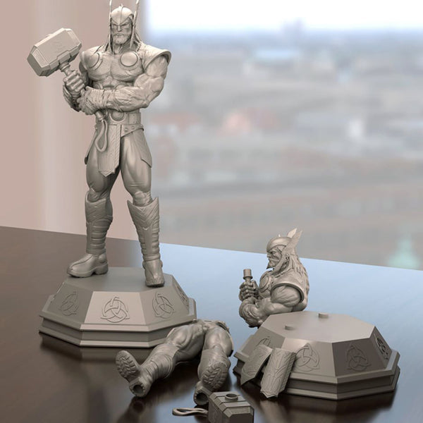 Thor Marvel Statues 3D Model Ready to Print